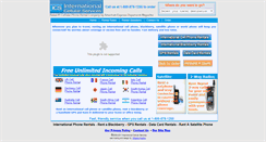 Desktop Screenshot of internationalcellular.com